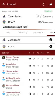 cricket calgary iphone screenshot 3