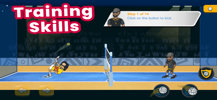 Soccer and Volley Sepak Star