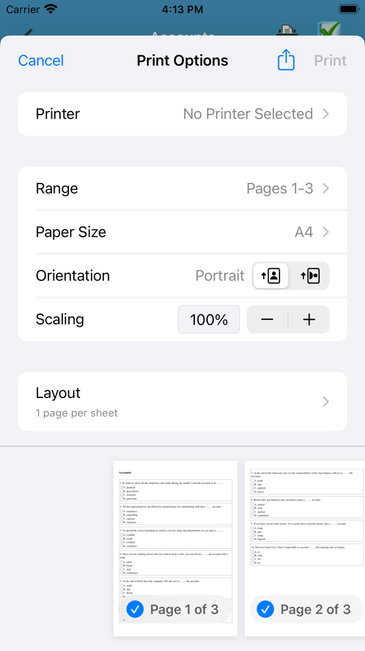 #5. Skill Levels: ESL/EFL Tests (iOS) 来自: Thanh Vu Truong