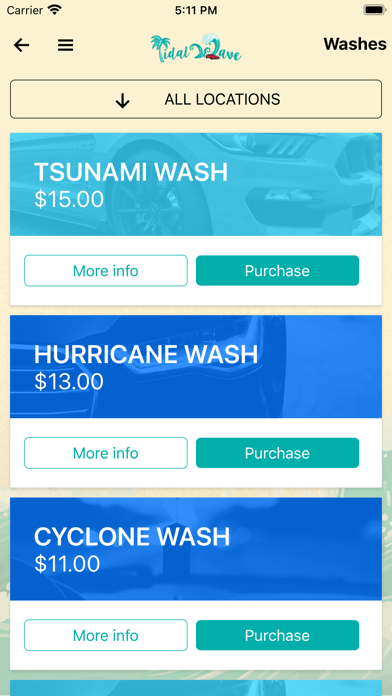 Tidal Wave Car Wash Screenshot