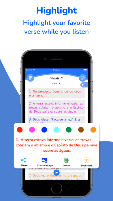 Bíblia Sagrada em Português* Screenshot