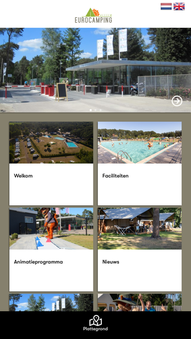 Eurocamping Vessem B.V. Screenshot