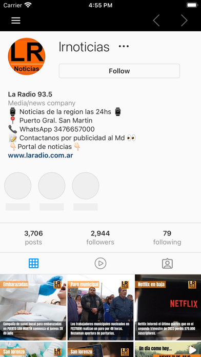 LA RADIO 93.5 Screenshot