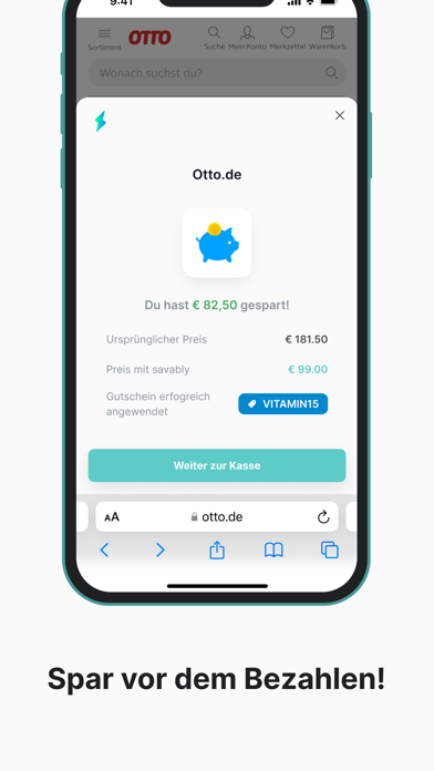savably for safari Screenshot