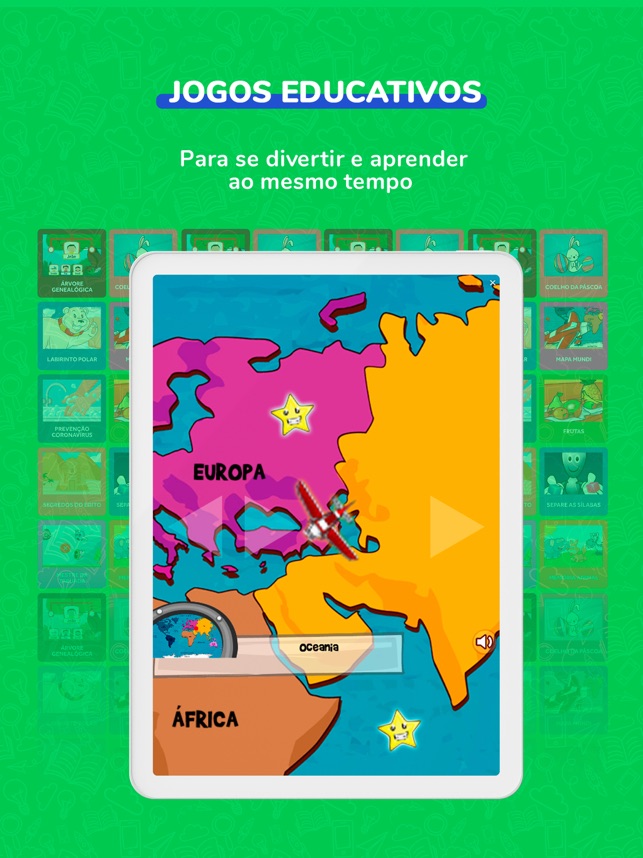 Árvore genealógica: jogo educativo