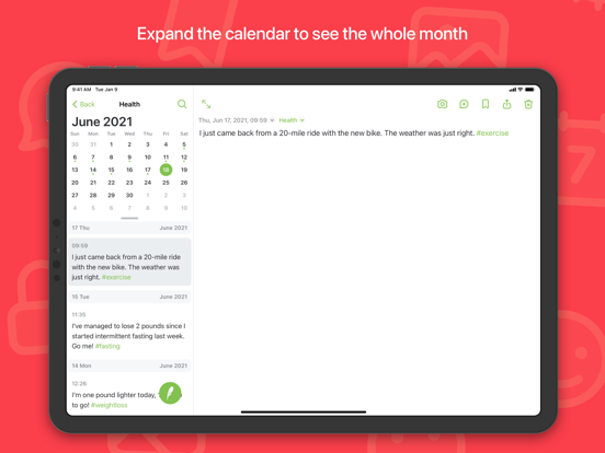 Daily Journal: Everlog iPad screenshot 7 - Lifestyle app