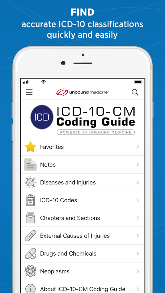 ICD 10 Coding Guide – Unbound - 1.8 - (macOS)