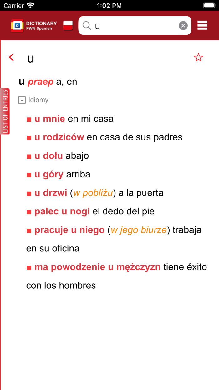 Słownik hiszpańsko-polski PWN