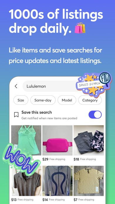 Mercari: Buy and sell anything in seconds screenshot 2