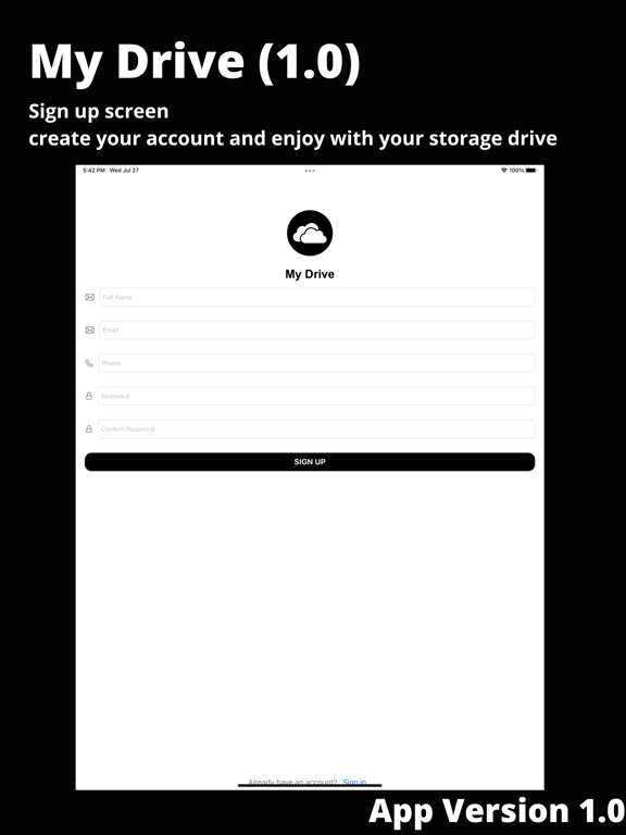 App screenshot
