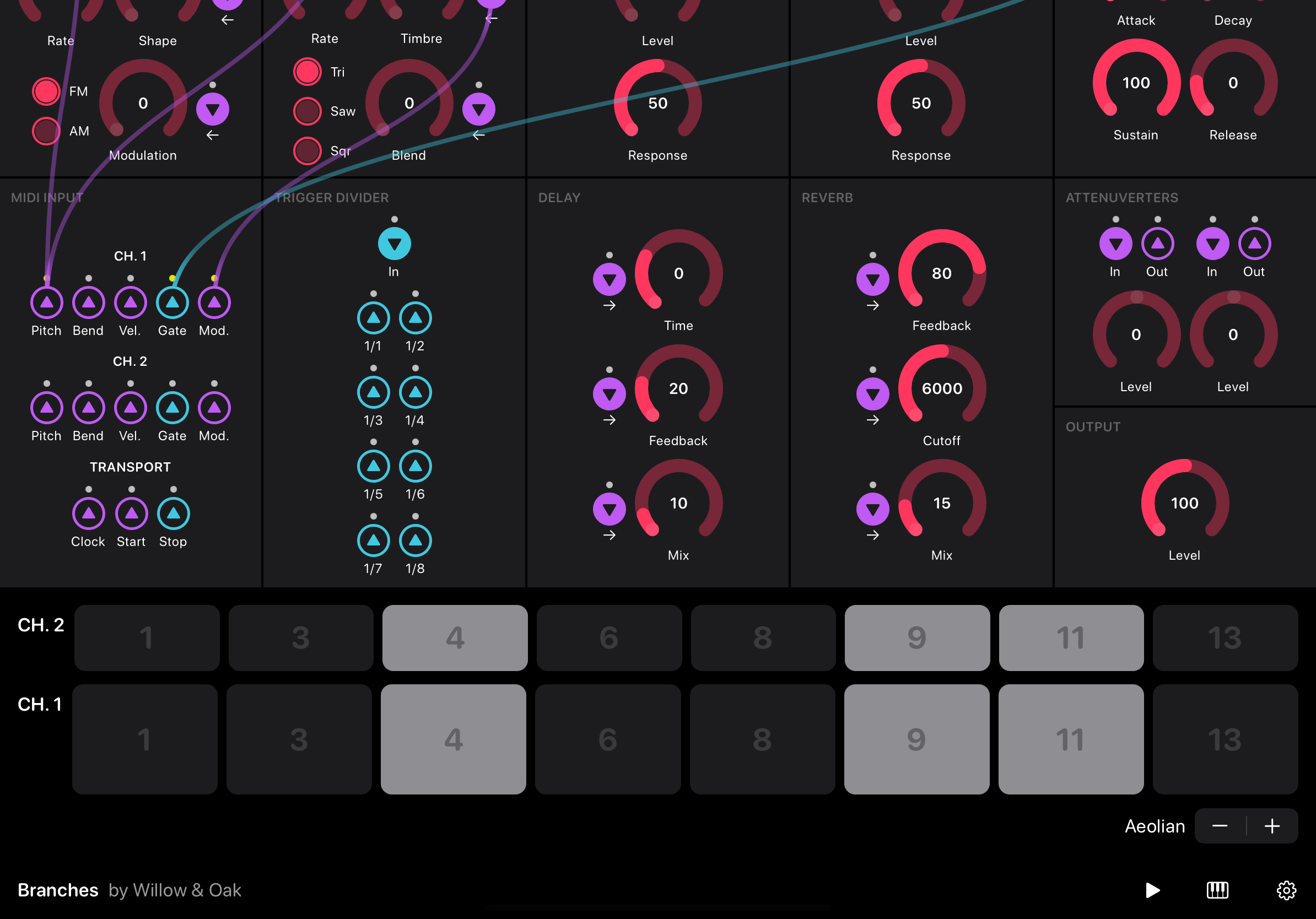 Branches - Semi-modular synth