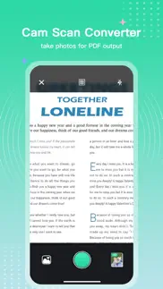 pdf photo convertor - cam scan iphone screenshot 3