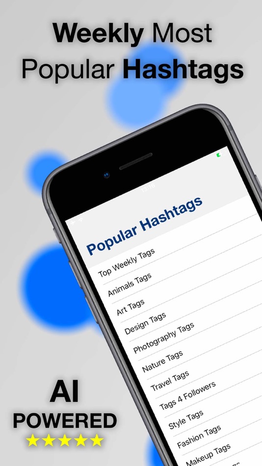 #1. Automatic Hashtags Generator (iOS) 来自: GENOVA Softworks