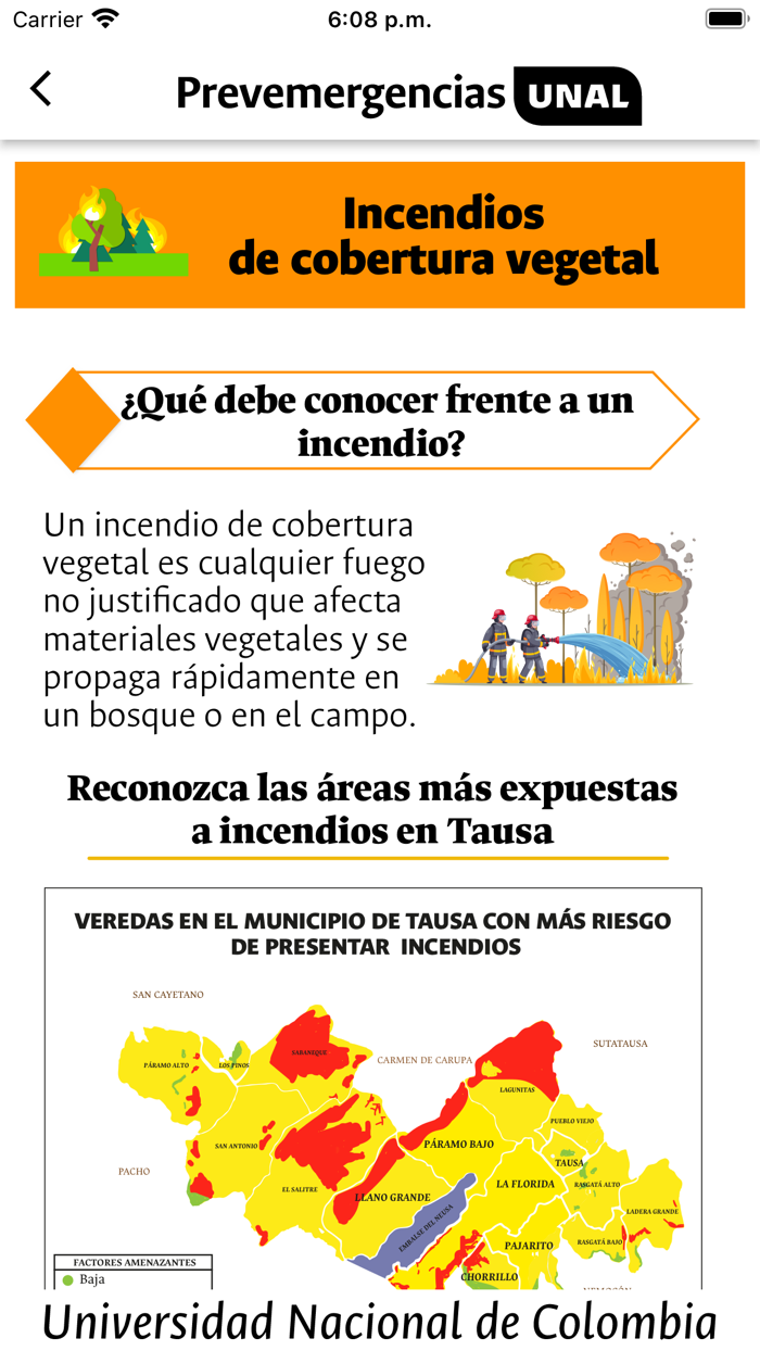 Prevemergencias UNAL