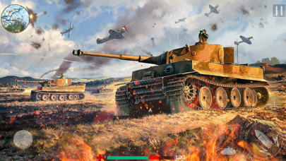 Military Tank War Battle Gamesのおすすめ画像4