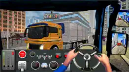 3d cargo truck driving iphone screenshot 1