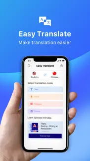 easy translate iphone screenshot 1