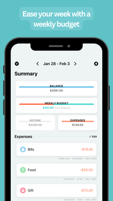 Budget Planner App - Budge screenshot n.5
