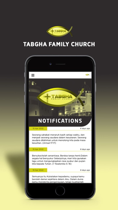 Tabgha Family Church Screenshot