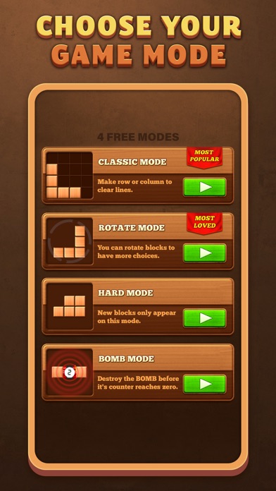 Fill Wooden Block Puzzle 8x8 Screenshot