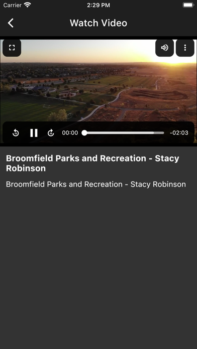 City of Broomfield Screenshot