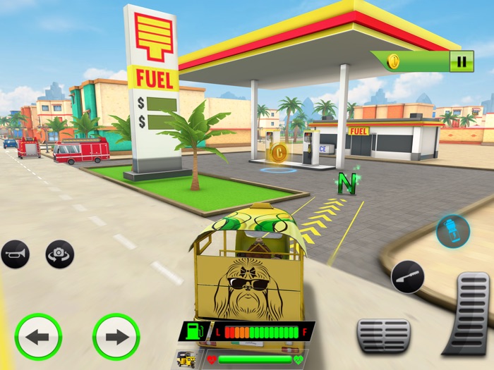 현대 툭툭 운전 게임