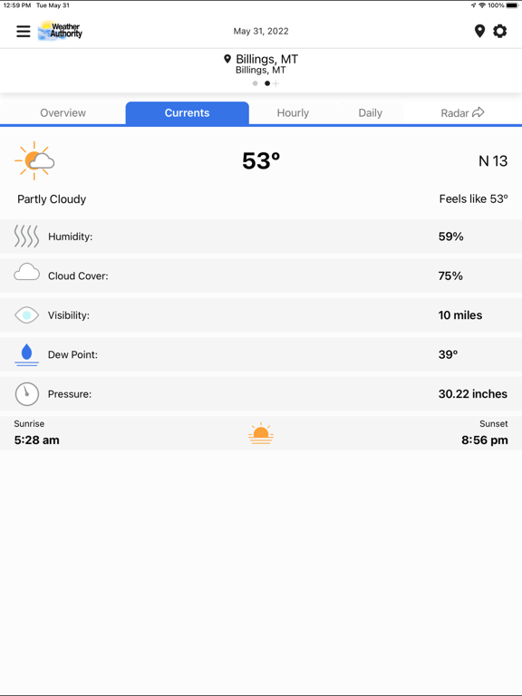 Screenshot #6 pour Montana Weather Authority