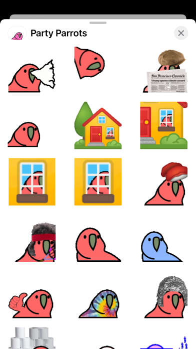 Party Parrots HD Screenshot