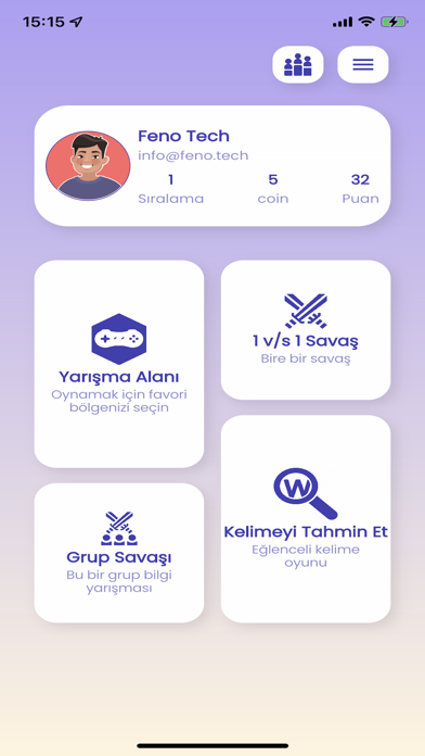 Feno Quiz Screenshot 1 - AppWisp.com Feno Quiz Screenshot 1 - AppWisp.com