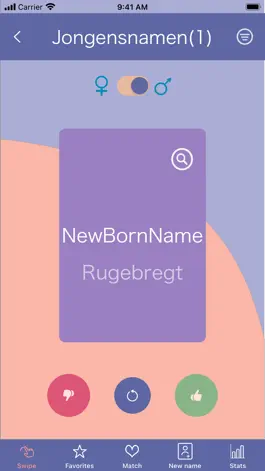 Game screenshot NewBorn Name apk