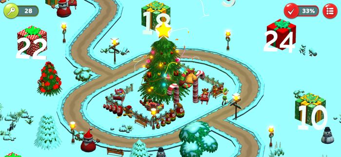 Village Advent Calendar