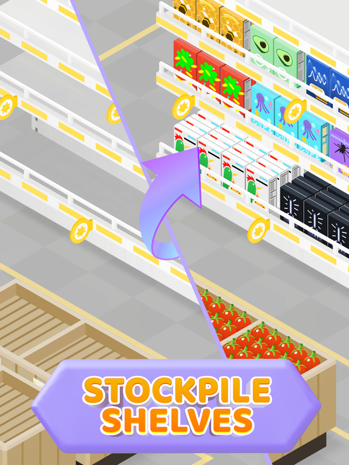 Merge Supermarket Match Game