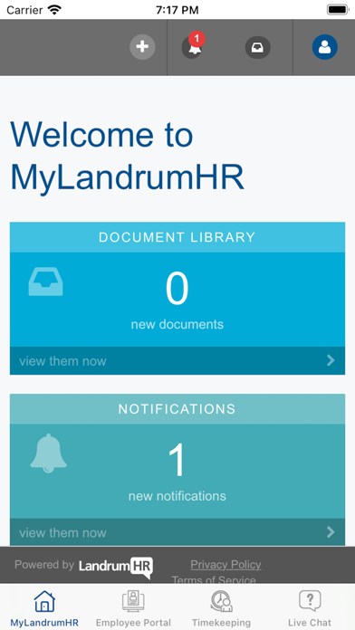 MyLandrumHR Screenshot
