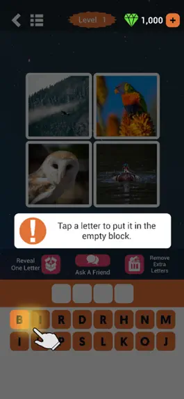 Game screenshot 1 Word 4 Pictures apk