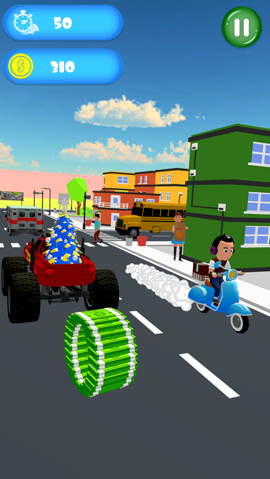 Screenshot #2 pour Bike Rider Pizza Delivery Game