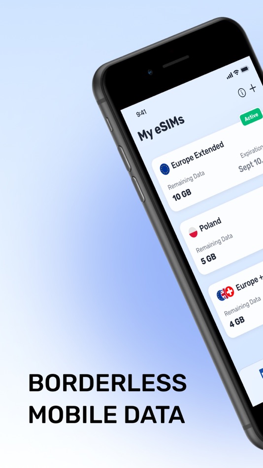 #1. S-eSIM: Internet & Data Plans (iOS) Podle: Swallet OU