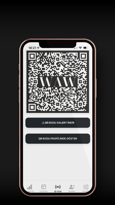 WawCard: Dijital Kartvizit Screenshot