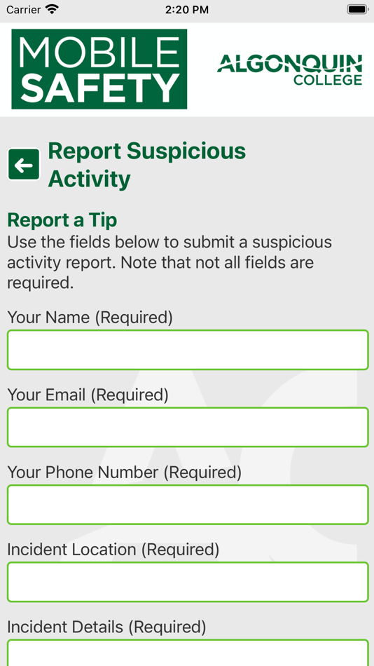 #4. Mobile Safety (iOS) Bởi: Algonquin College WPD