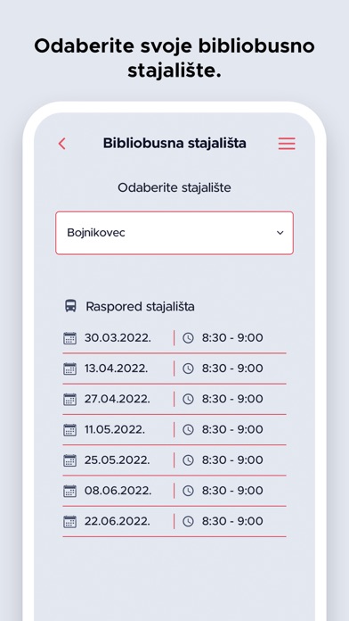 Gradska knjižnica Križevci Screenshot