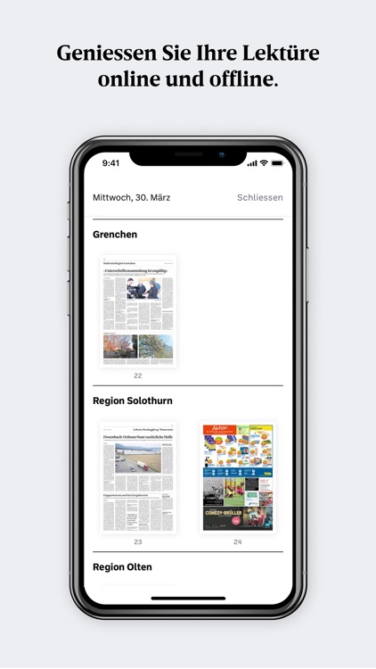 Grenchner Tagblatt E-Paper