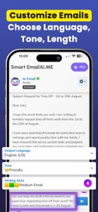 Smart: AI Email Writer App screenshot #4 for iPhone