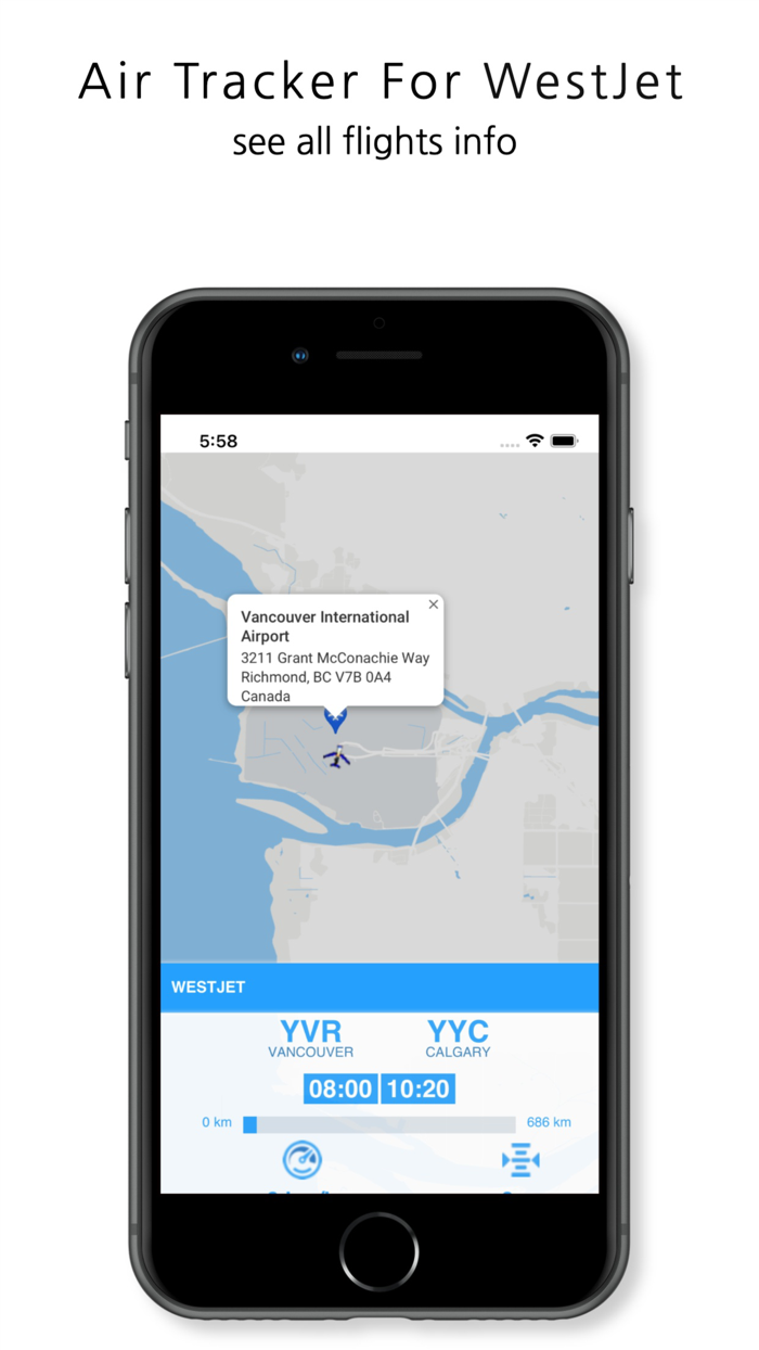 WJA  Tracker for WestJet