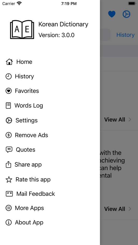 #1. Smart Korean Dictionary (iOS) โดย: Md Shihab Uddin
