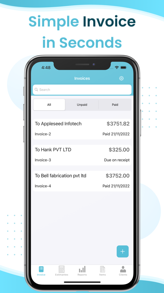 #1. OnTheGo Invoice Estimate Maker (iOS) 由: Niral Mavani