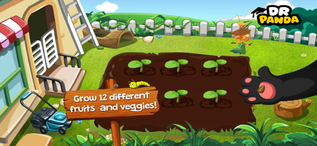 Dr. Panda Veggie Garden Screenshot