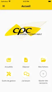 cpc expert comptable iphone screenshot 2