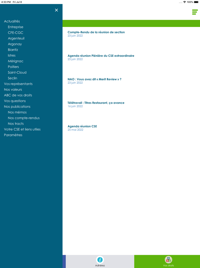 My CFECFC Dassault Systèmes