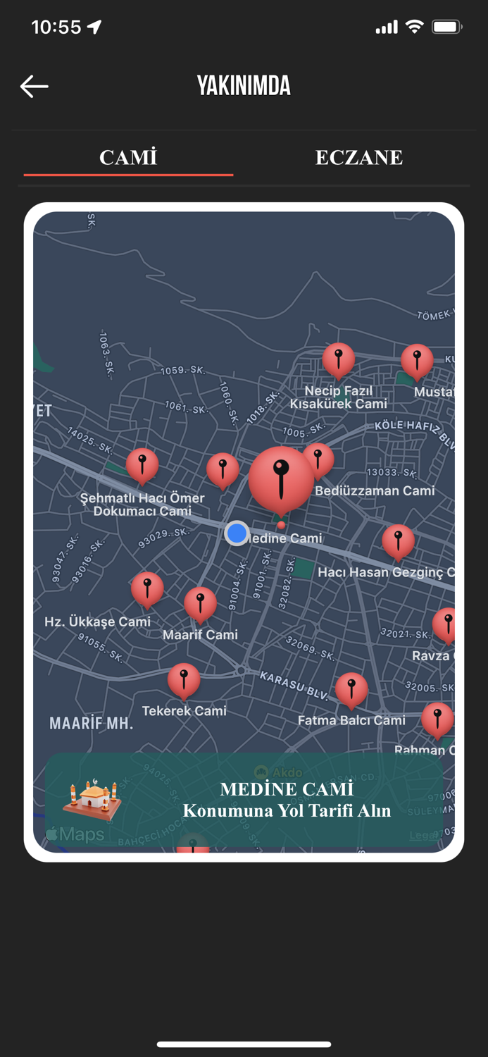 Namaz Vakitleri Diyanet