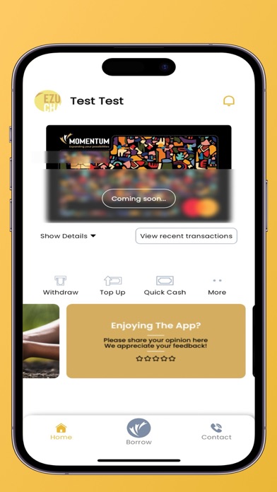 Momentum Credit Screenshot