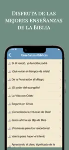 Predicas y Enseñanzas Bíblicas screenshot #8 for iPhone